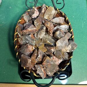 Raw Mexican Moss Agate for Tumbling